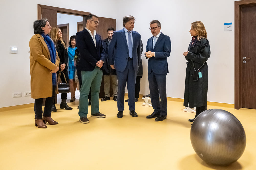 Inauguração do novo centro de saúde de Alcântara