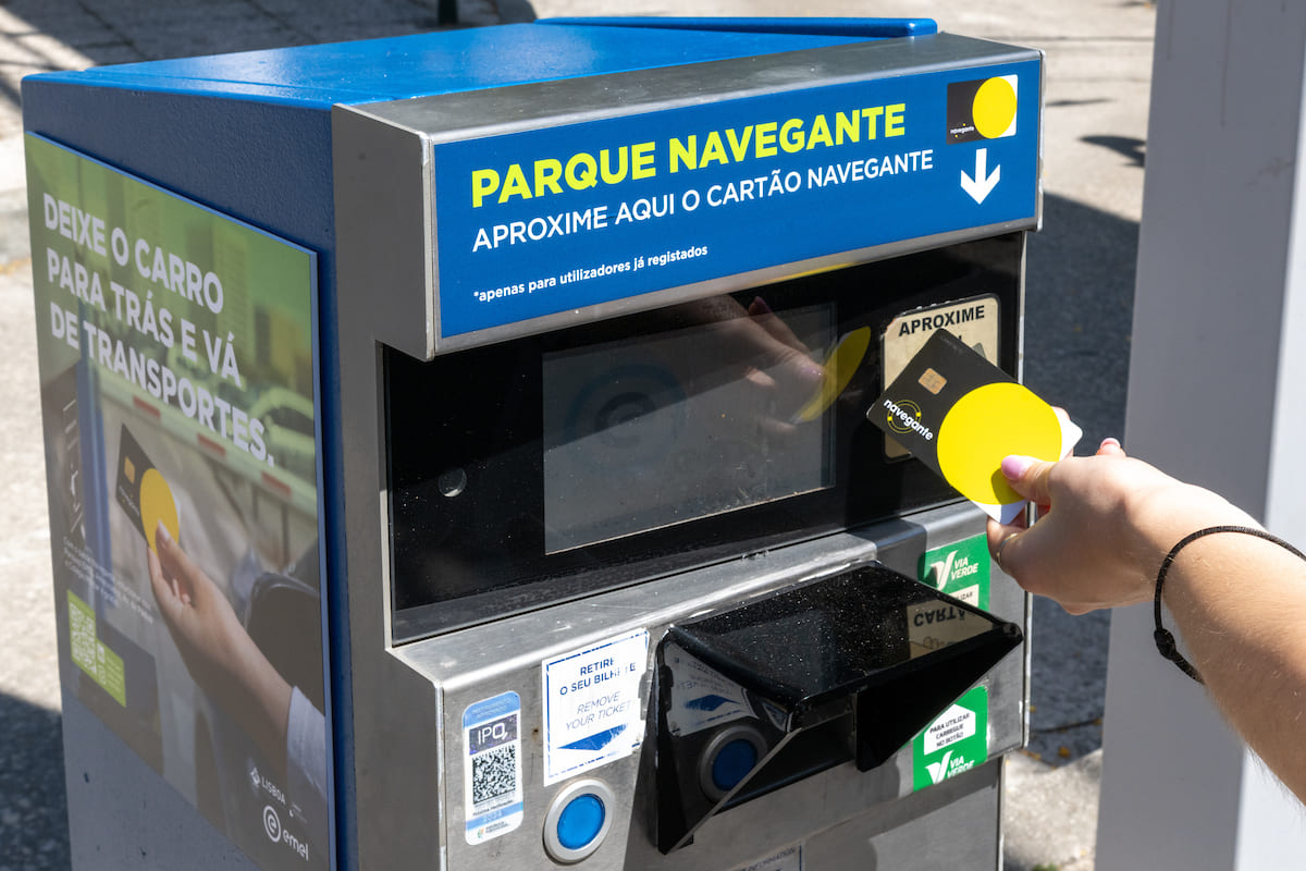 Com o mesmo cartão Navegante é possível aceder a todos os parques, bastando na primeira utilização de cada parque efetuar a validação do passe