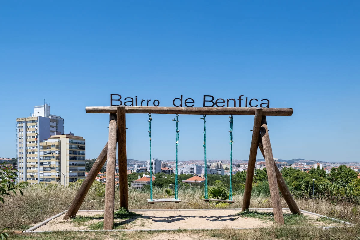 Fotografia panorâmica de Benfica