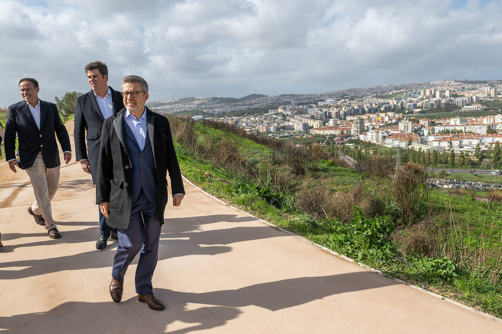 Inauguração do Parque da Encosta do Olival – Carlos Moedas
