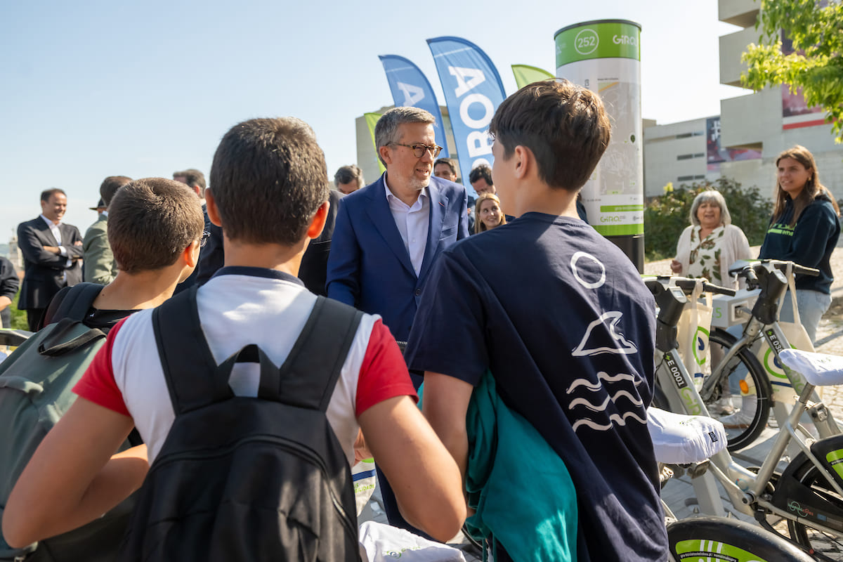 Com o crescimento da rede a GIRA Lisboa aposta no crescimento do número de viagens: cerca de 2,9 milhões registadas no ano passado - Carlos Moedas