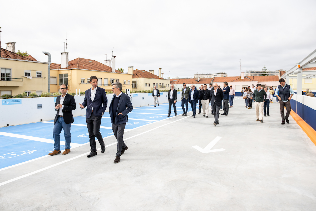 “Este novo equipamento vai reforçar a disponibilidade de estacionamento em Alvalade", referiu Carlos Moedas