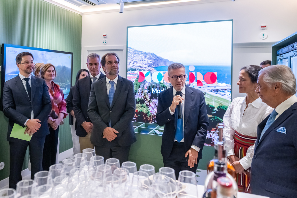 Carlos Moedas, presidente da Câmara Municipal de Lisboa e Miguel Albuquerque, presidente do Governo Regional da Madeira