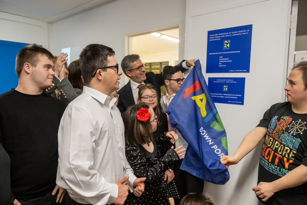 Inauguração da sede da Associação Pais21- Down Portugal – projeto apoiado pela Câmara Municipal de Lisboa