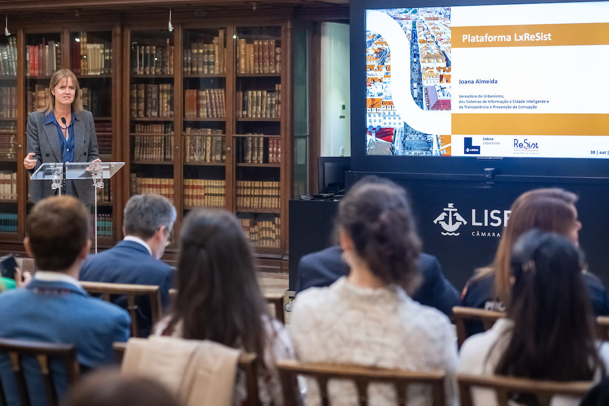 Apresentação da plataforma LxReSist - Joana Almeida, vereadora do Urbanismo