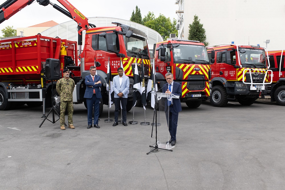 Novos equipamentos para os Sapadores Bombeiros de Lisboa