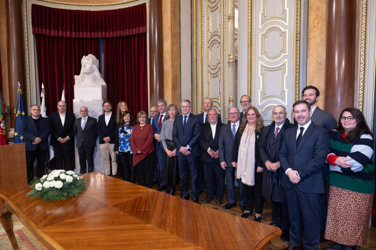 Tomada de posse dos órgãos sociais da União de Associações do Comércio e Serviços - Paços do Concelho de Lisboa