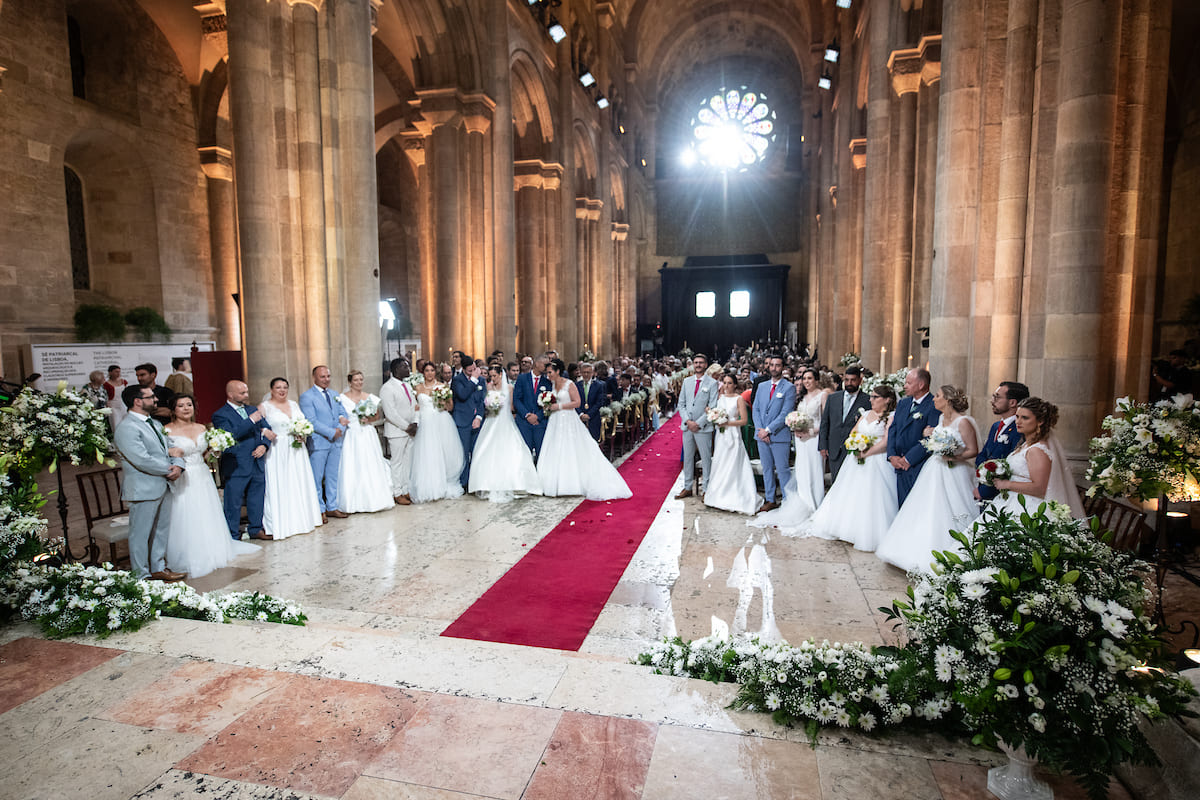 Cerimónia religiosa dos Casamentos de Santo António 2025 - Sé Catedral de Lisboa