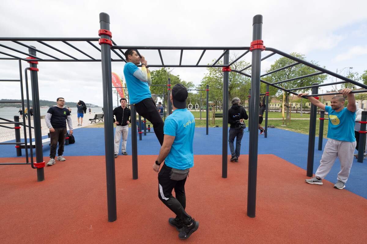 O equipamento resulta do Orçamento Participativo de 2015 e integra o plano municipal de criação de parques ativos, inserido na estratégia Lisboa Ativa