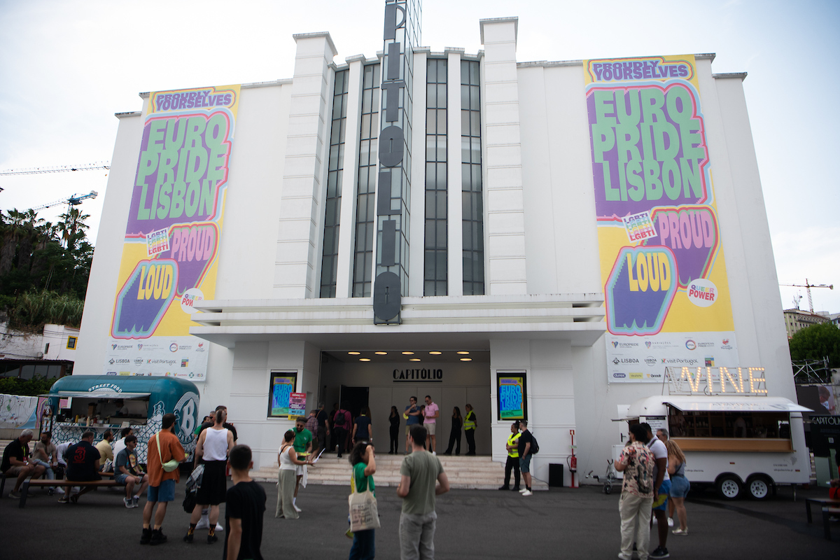 O Capitólio, no Parque Mayer, transformou-se na EuroPride House