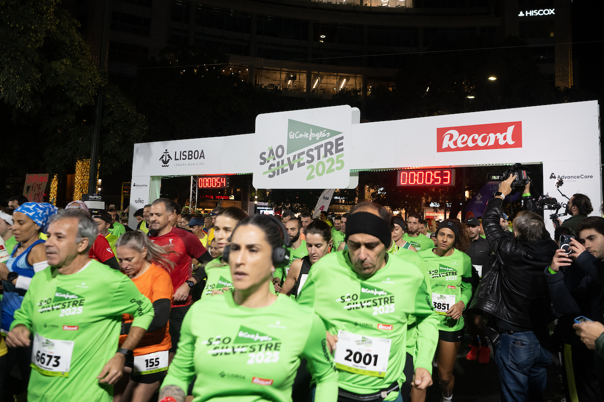 10 mil participantes na corrida solidária São Silvestre El Corte Inglés