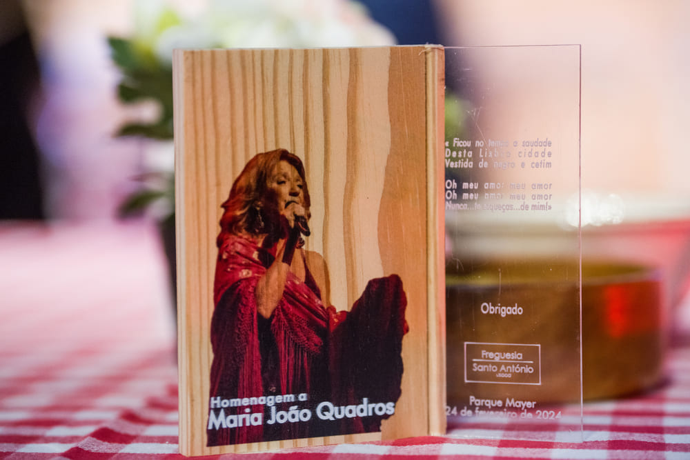 Maria João Quadros homenageada no Parque Mayer