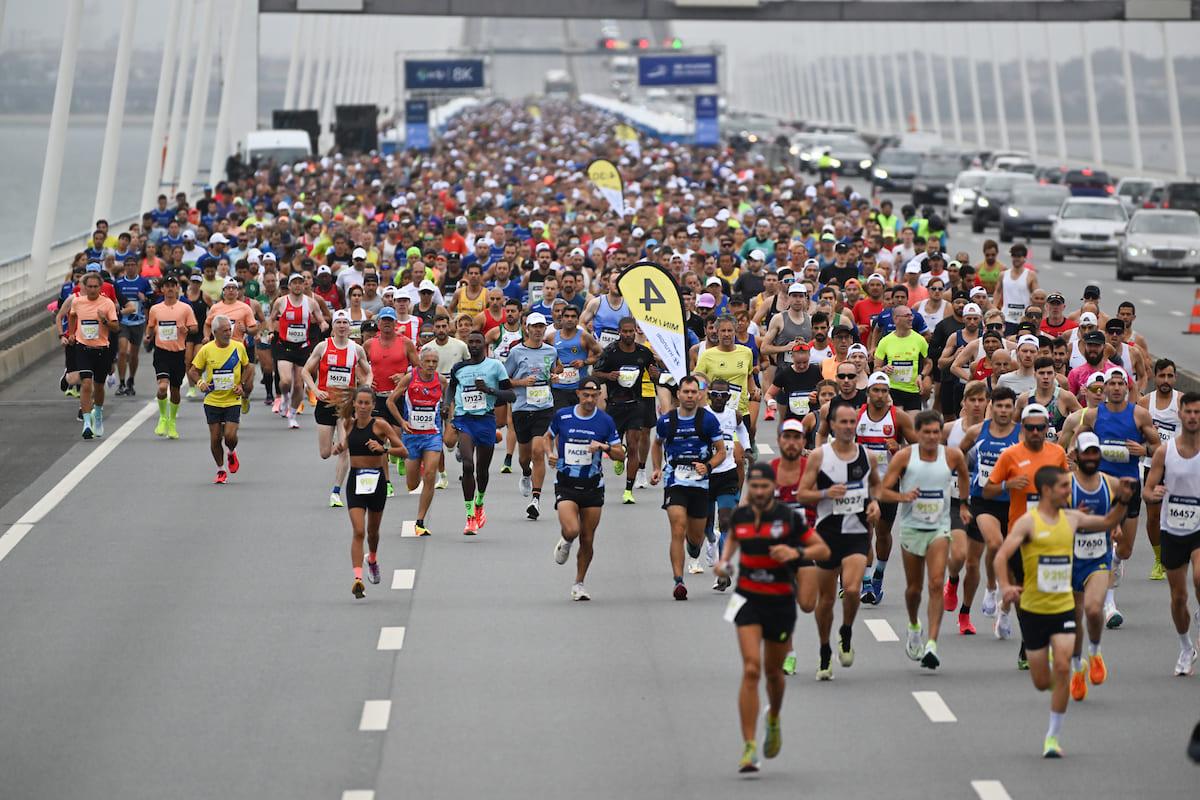Partida da meia Maratona - Ponte Vasco da Gama