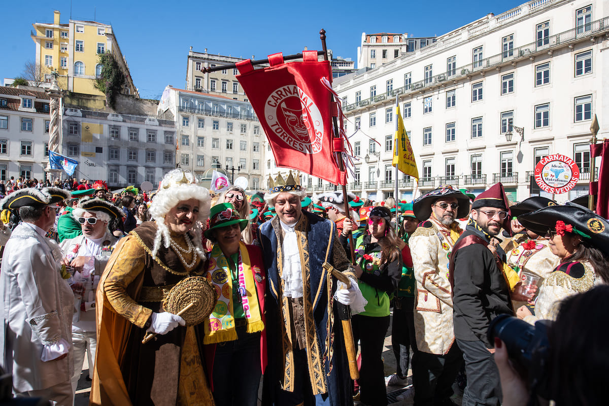 Carnaval de Torres Vedras leva folia à Baixa lisboeta 