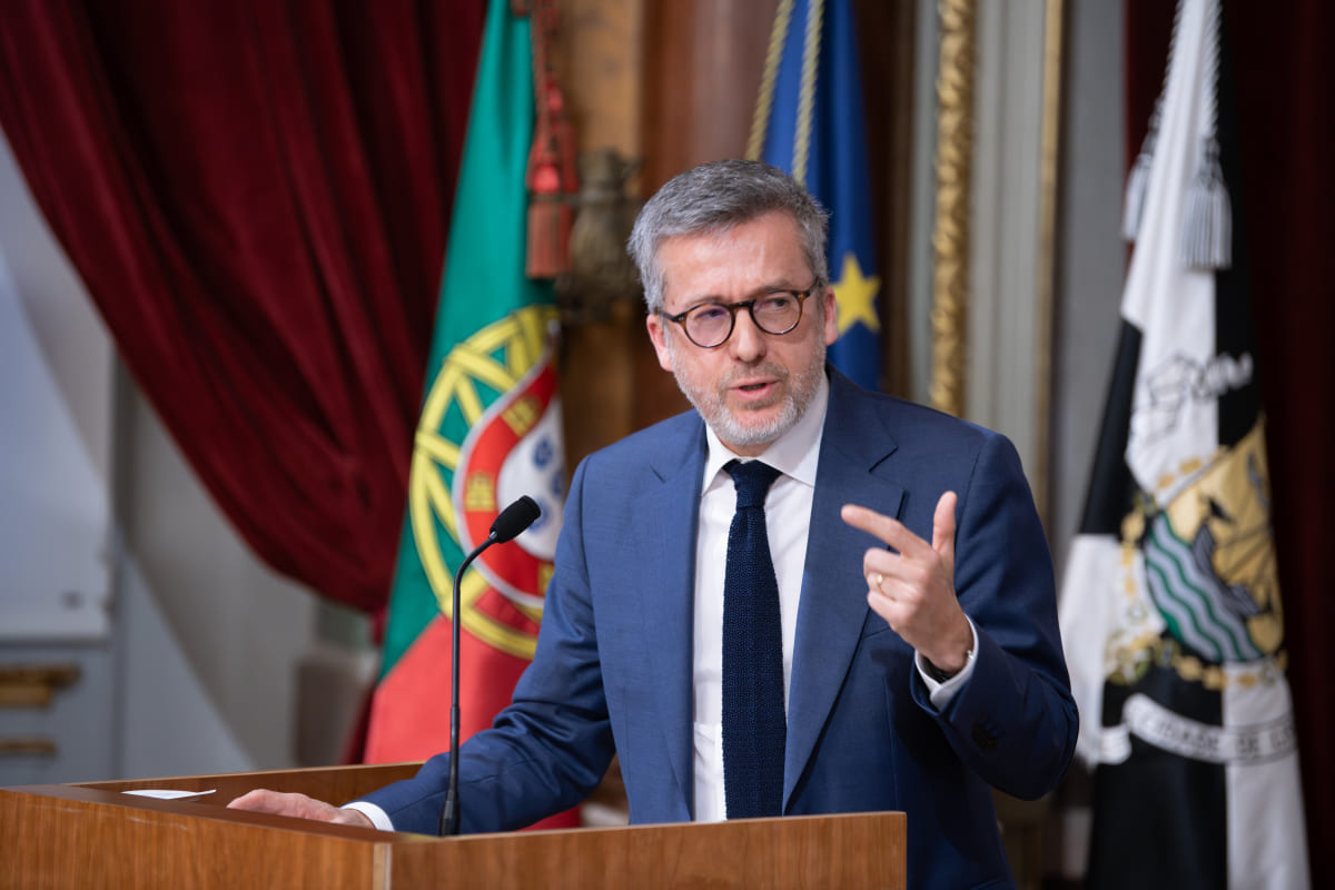 A escolha do Salão Nobre dos Paços do Concelho para a tomada de posse, traduz o “agradecimento” e o “respeito” a uma instituição centenária que representa Lisboa - Carlos Moedas