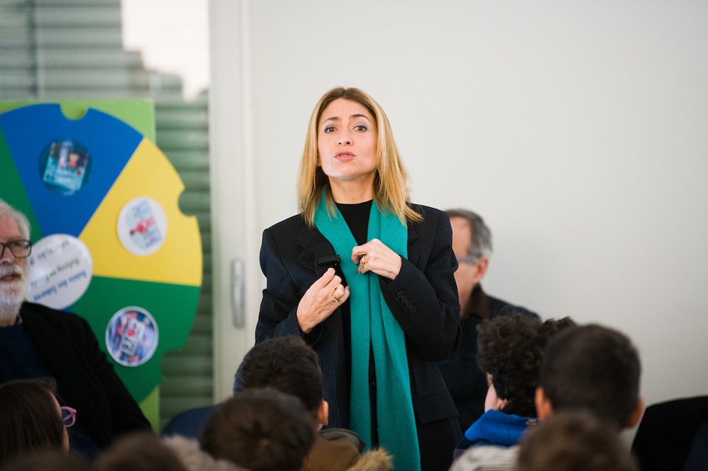Vereadora da Educação, Sofia Athayde