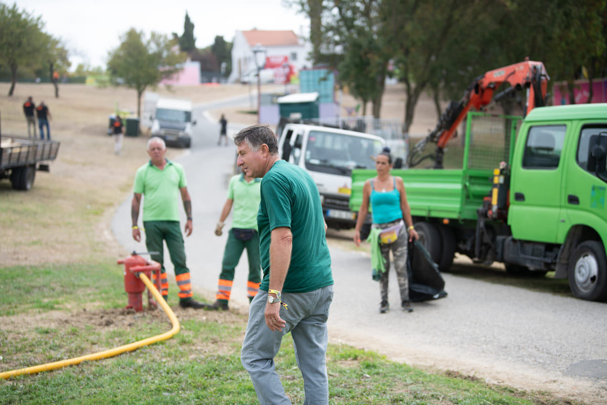 Centenas de profissionais de áreas multidisciplinares da autarquia trabalharam para o bom funcionamento do festival