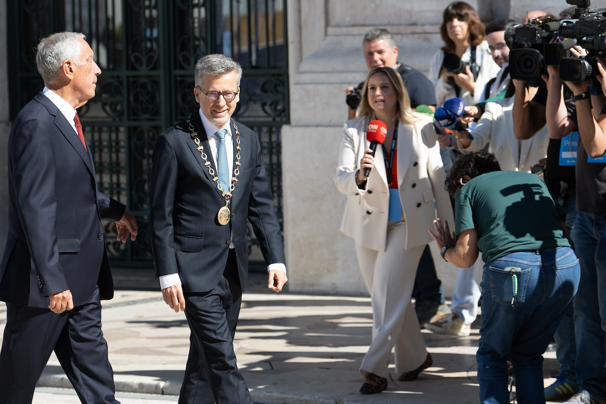 Marcelo Rebelo de Sousa e Carlos Moedas - Cerimónias do 5 de Outubro