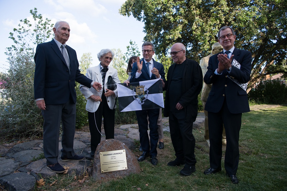 Inauguração da Estátua de Eduardo Lourenço - Parque Gonçalo Ribeiro Telles, na Praça de Espanha