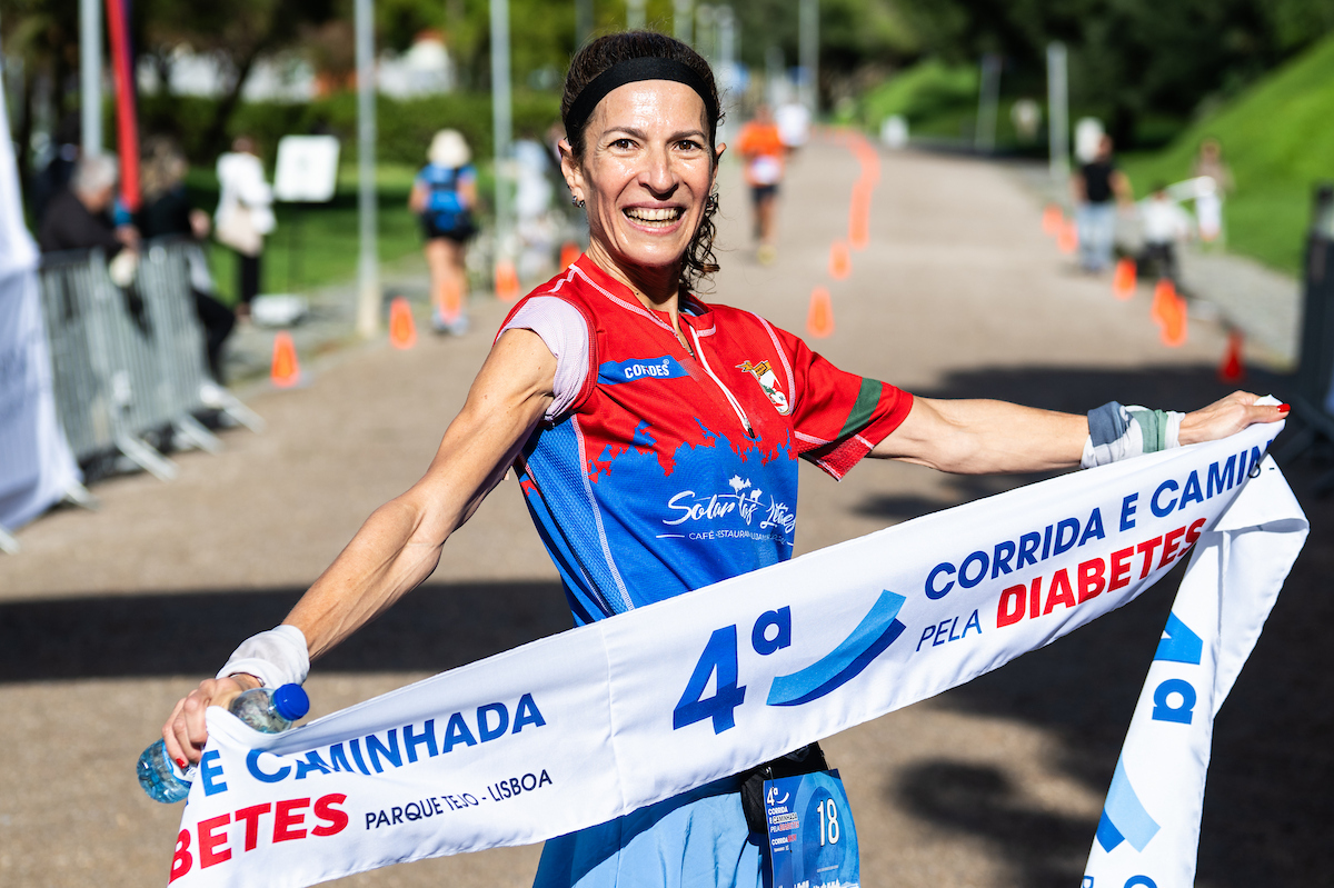 Ana Monteiro conquistou o primeiro lugar na corrida feminina