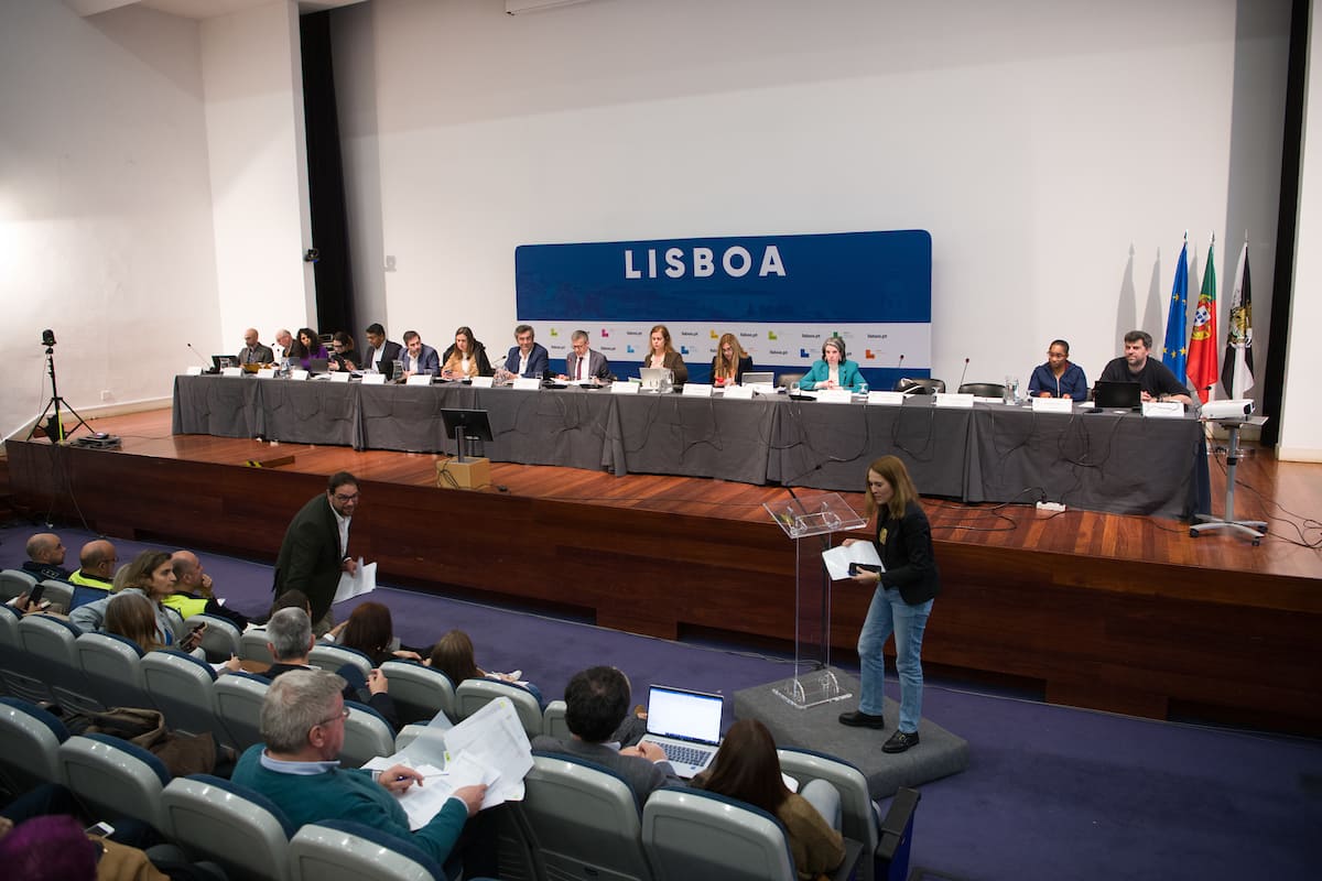 Reunião pública descentralizada da Câmara Municipal de Lisboa - Escola Superior de Comunicação Social, Benfica