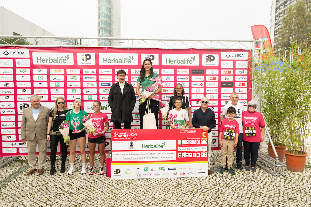 Corrida Sempre Mulher entregou 132 580 euros à Associação Portuguesa de Apoio à Mulher com Cancro de Mama