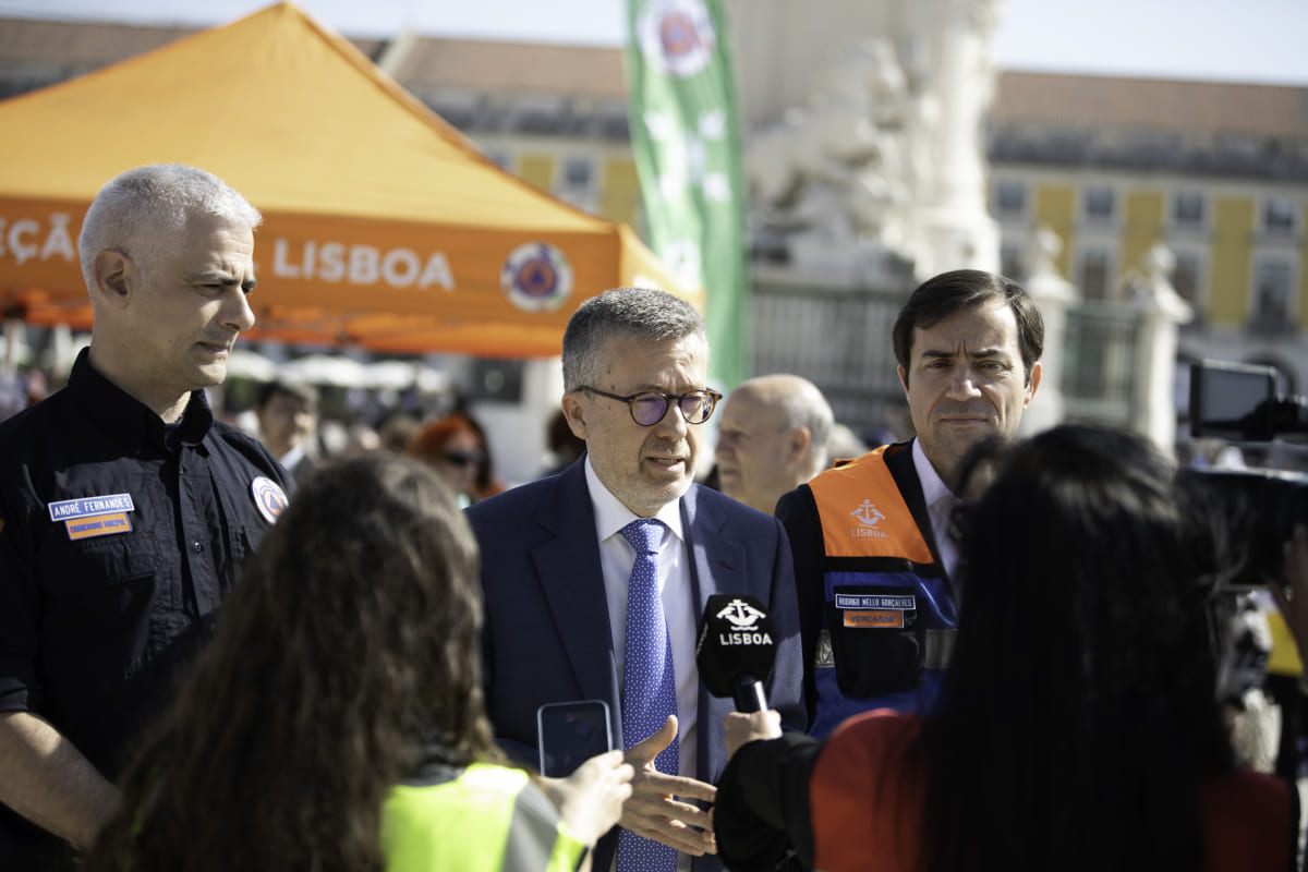 “Vamos ter de fazer cada vez mais destes testes, até para nos prepararmos, para melhorar”, afirmou Carlos Moedas