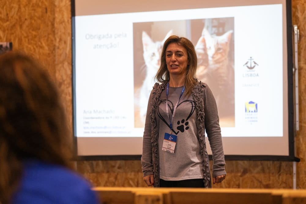 Ana Machado, coordenadora do programa CED (captura-esterilização-devolução) do Município de Lisboa