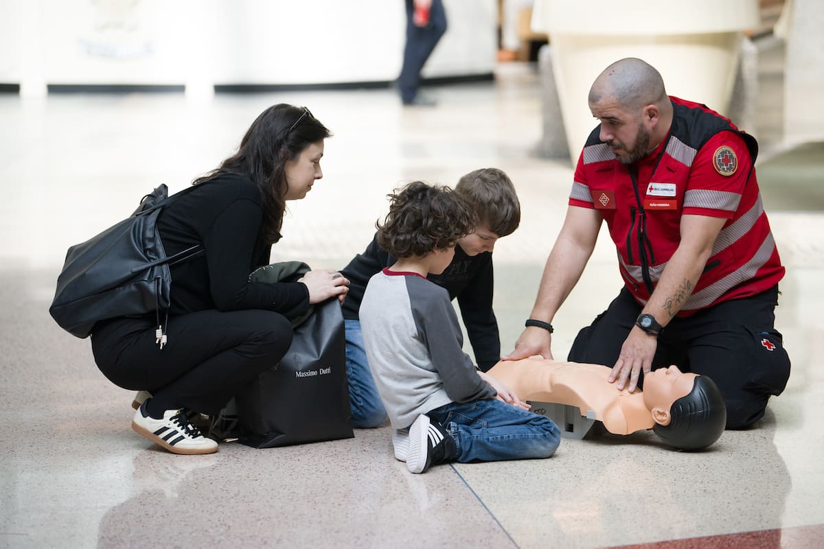 Dia Internacional da Proteção Civil assinalado em Lisboa - Centro Comercial Colombo