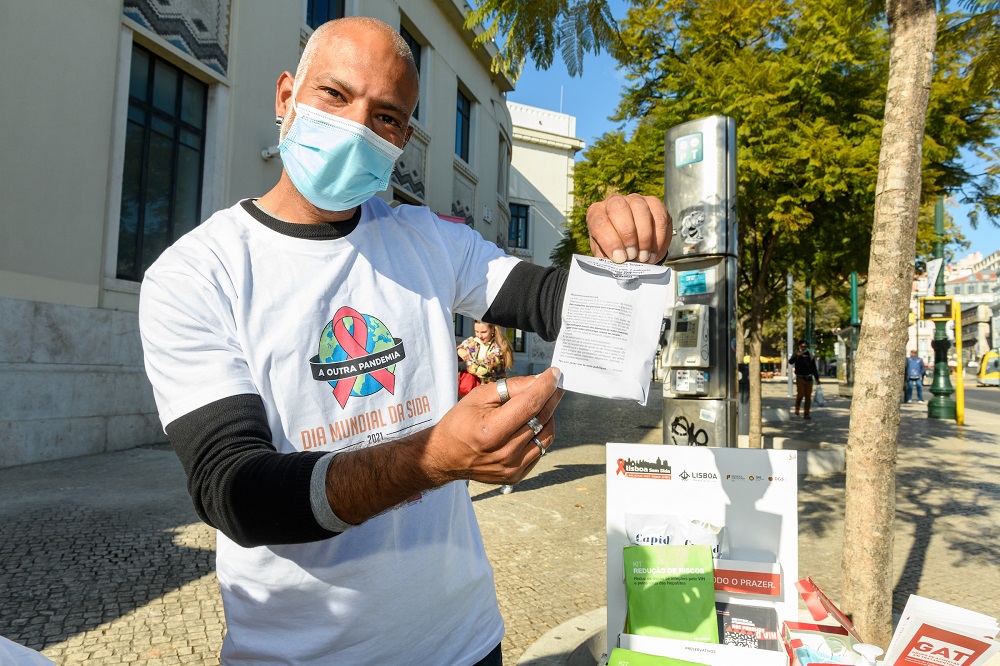 A Semana Europeia do Teste contou com a participação da iniciativa “Lisboa sem Sida”