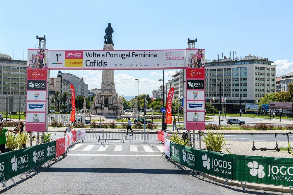 Apresentação da 1ª Volta a Portugal em bicicleta feminina