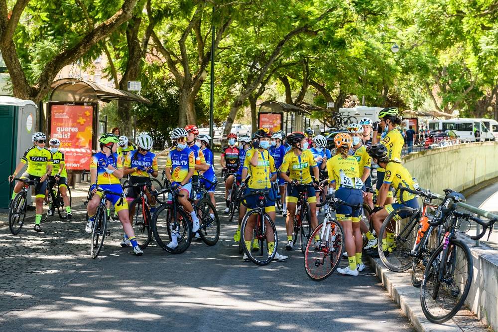 Apresentação da 1ª Volta a Portugal em bicicleta feminina