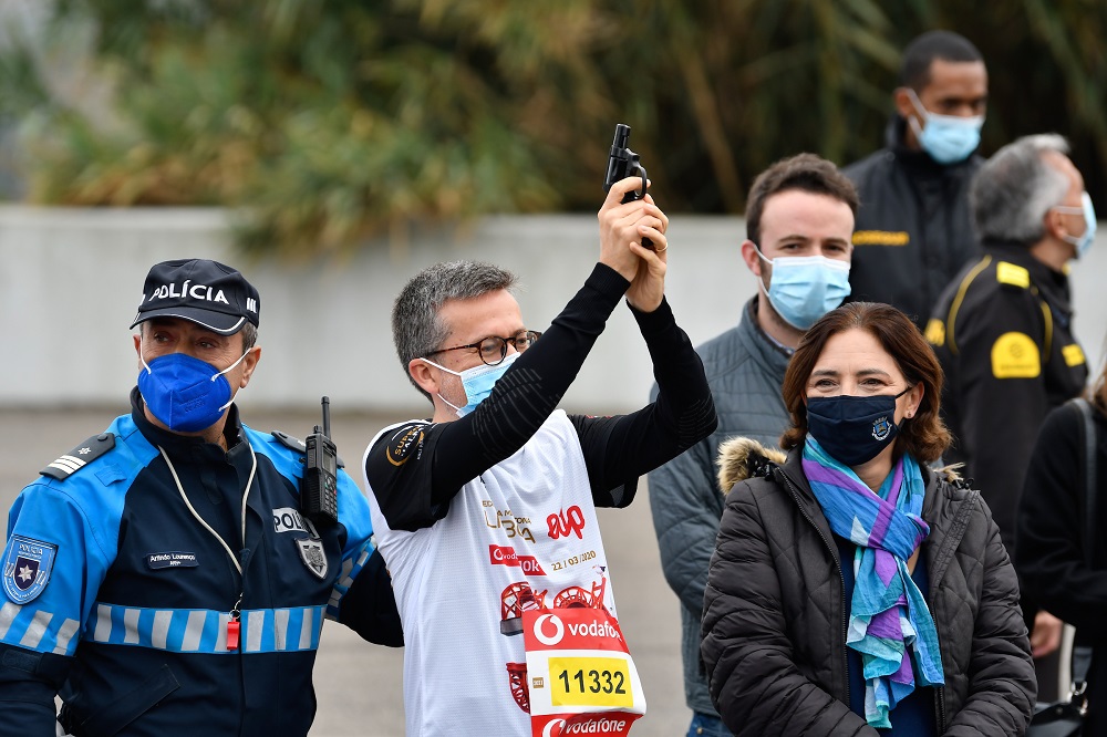 Carlos Moedas, presidente da Câmara Municipal de Lisboa, deu o tiro de partida na Ponte 25 de Abril
