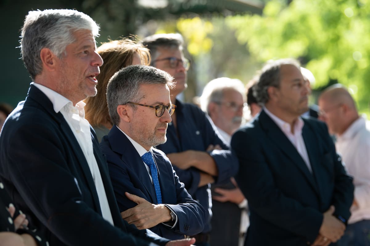  Presidente da JF de S. Domingos de Benfica, José da Câmara, e Carlos Moedas, presidente da Câmara Municipal de Lisboa – abertura da Praça de Sete Rios