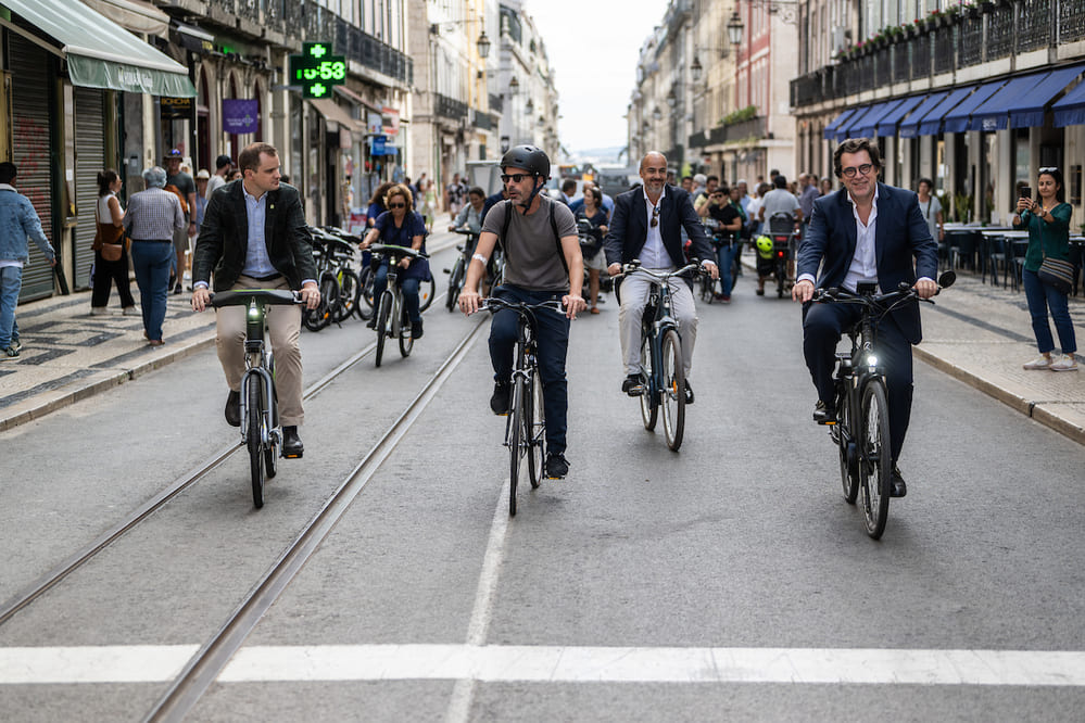 Apresentação do projeto BICI ligações escolares - Rua da Prata