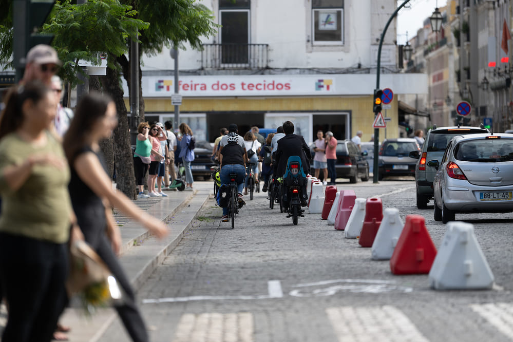 A programação do BICI inclui a ciclovia provisória entre os Restauradores e a  Rua da Prata