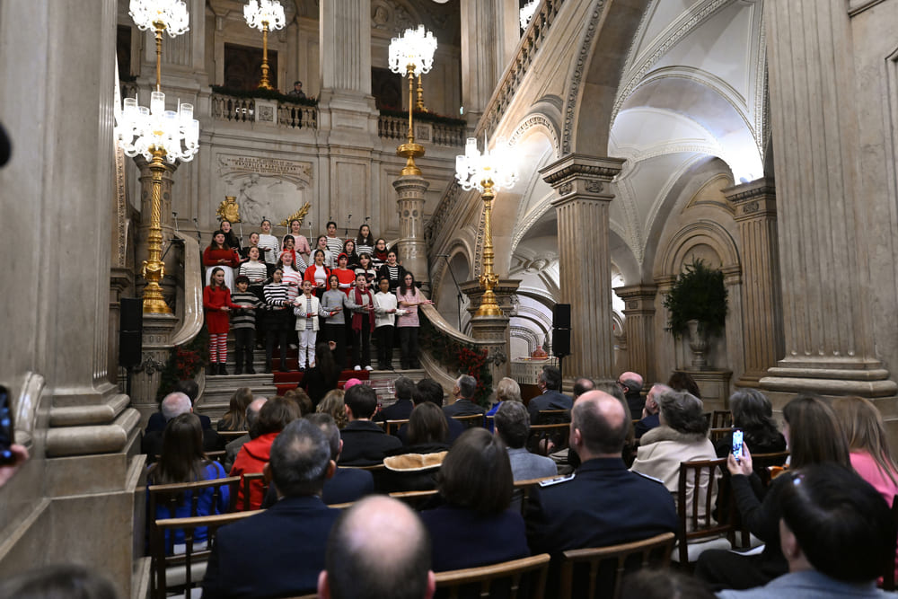 Apresentação dos presépios nos Paços do Concelho de Lisboa