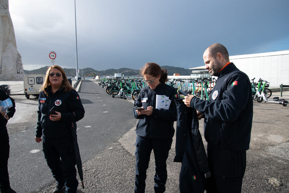 A Proteção Civil Municipal de Lisboa promoveu mais um exercício de evacuação, com acionamento do sistema de aviso e alerta de tsunami