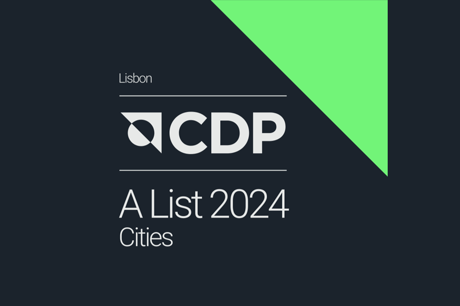Distinção Nível A - a classificação máxima na plataforma internacional CDP 