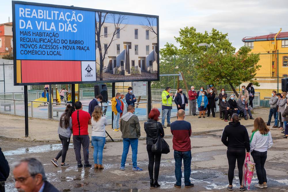 Apresentação do projeto de reabilitação da Vila Dias aos moradores