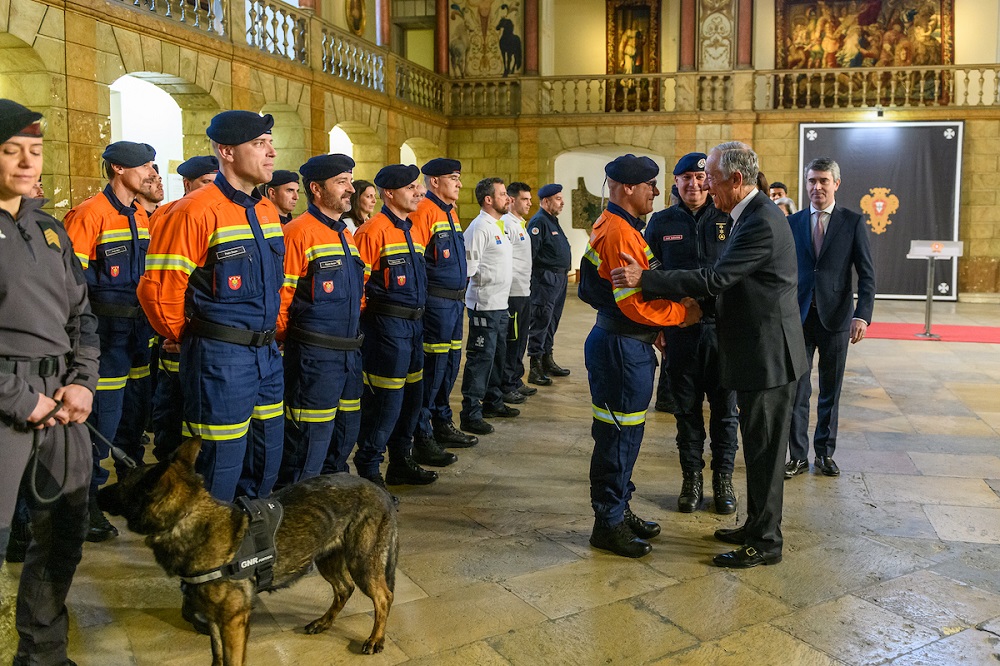 Força Operacional condecorada pelo Presidente da República com Ordem de Mérito