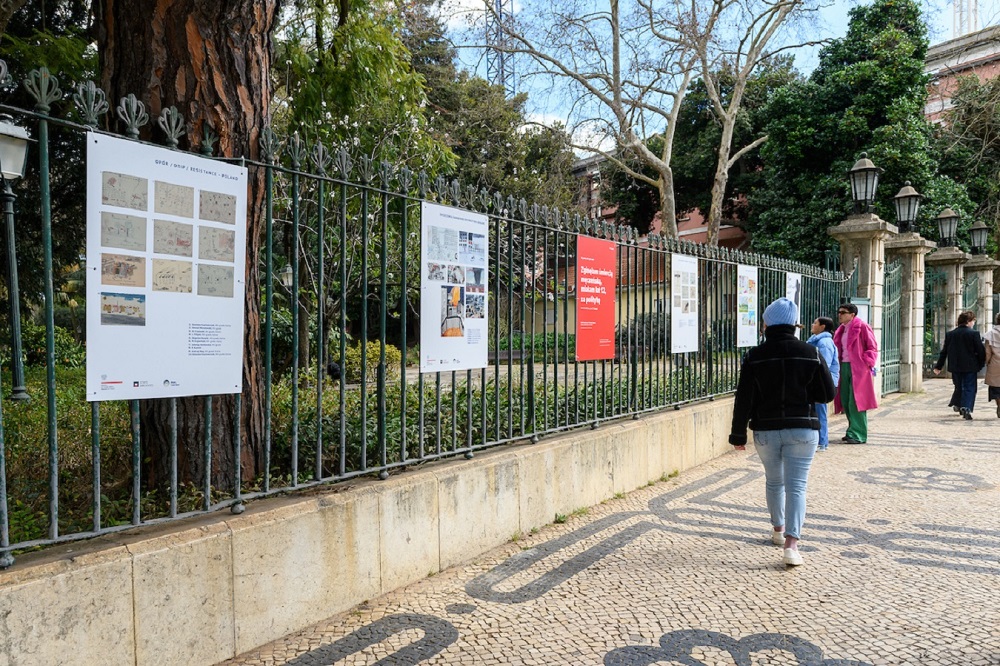 Inauguração da exposição "Mom, I don’t want war! Polish-Ukrainian archival project"