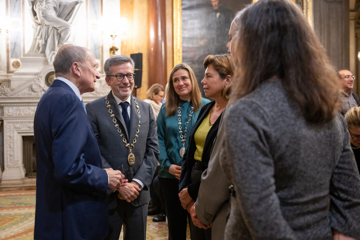 Gonçalo Byrne, Carlos Moedas e Filipa Roseta - Salão Nobre dos Paços do Concelho