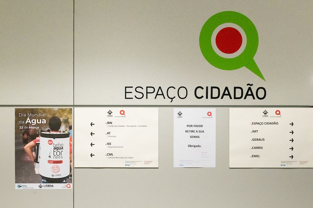 A Loja de Cidadão do Saldanha assinalou o Dia Mundial da Água, 22 de março, com uma ação de promoção da qualidade da água da torneira de Lisboa