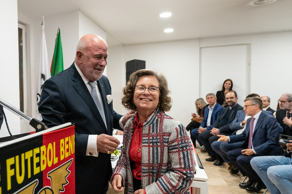 Na festa que assinalou 90 anos de vida, o Clube Futebol Benfica distinguiu os sócios mais antigos