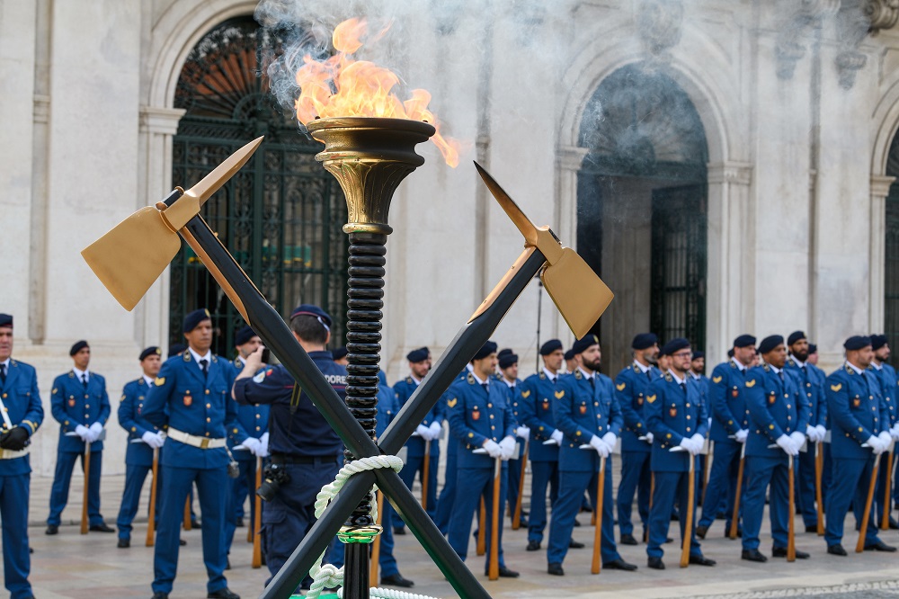 Cerimónia do Dia da Unidade do Regimento de Sapadores Bombeiros - Praça do Município