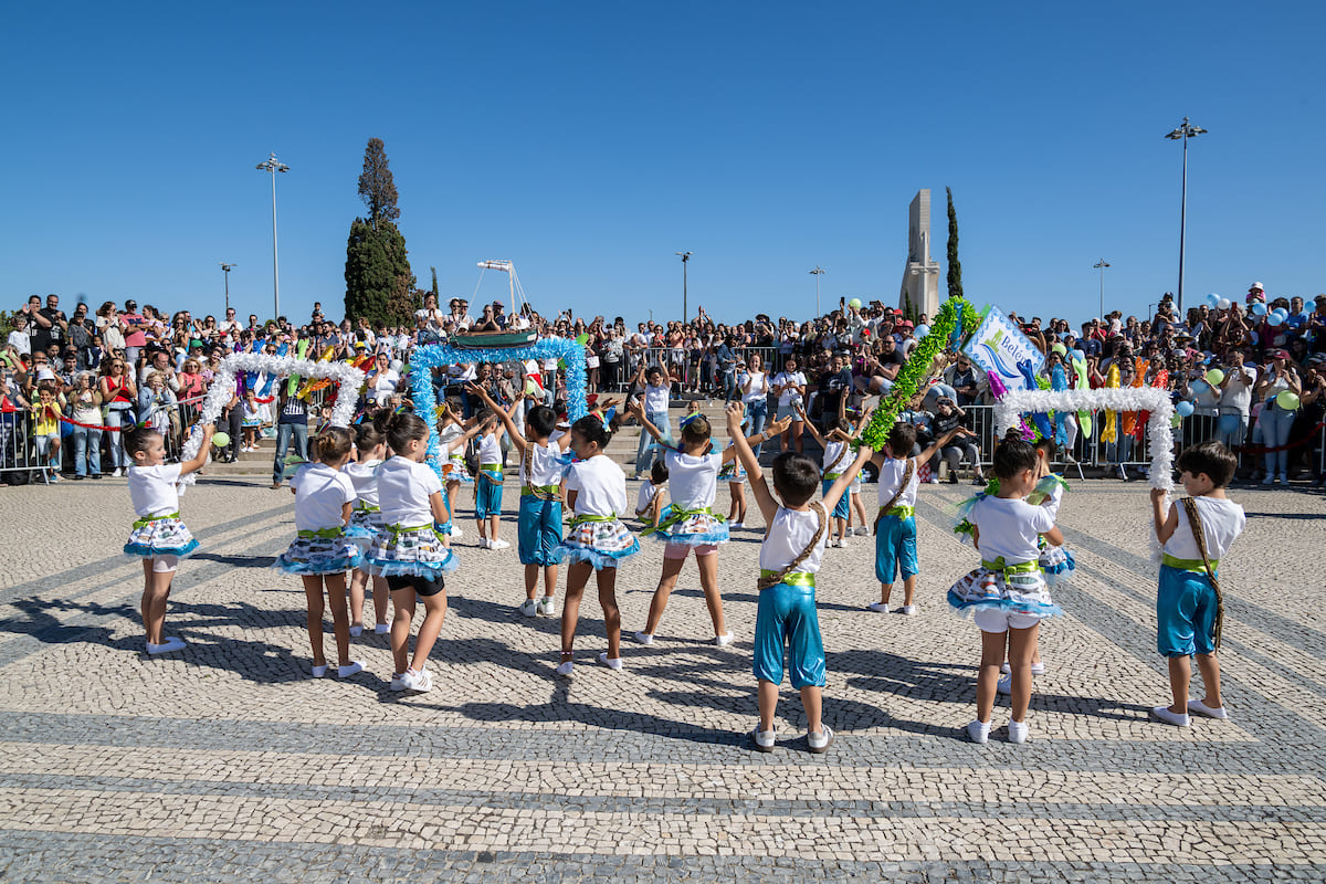 Mil e trezentas crianças, de 60 escolas, desfilaram em Belém nas Marchas Infantis das Escolas de Lisboa