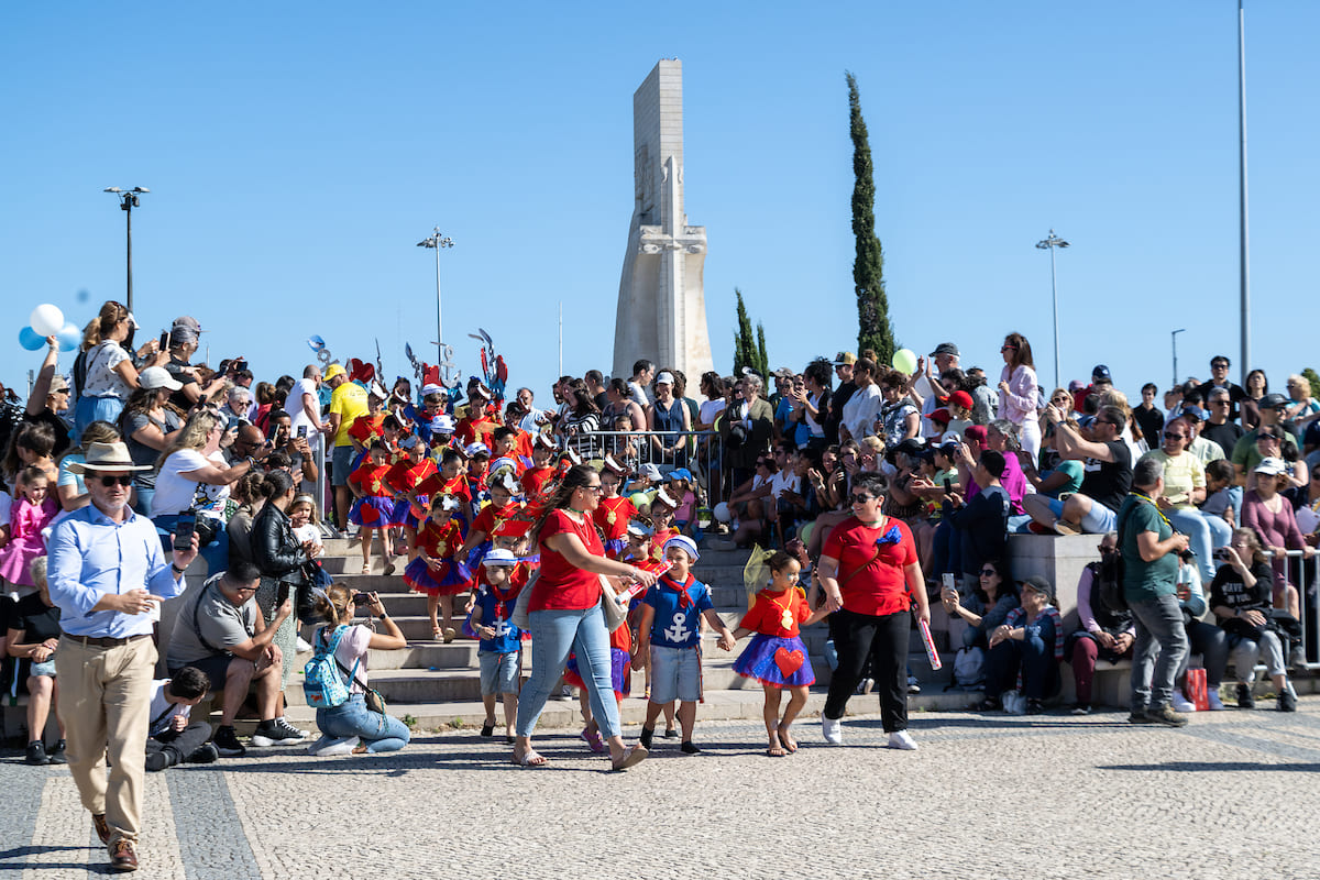 Mil e trezentas crianças, de 60 escolas, desfilaram em Belém nas Marchas Infantis das Escolas de Lisboa