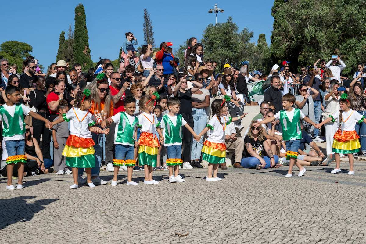 Mil e trezentas crianças, de 60 escolas, desfilaram em Belém nas Marchas Infantis das Escolas de Lisboa