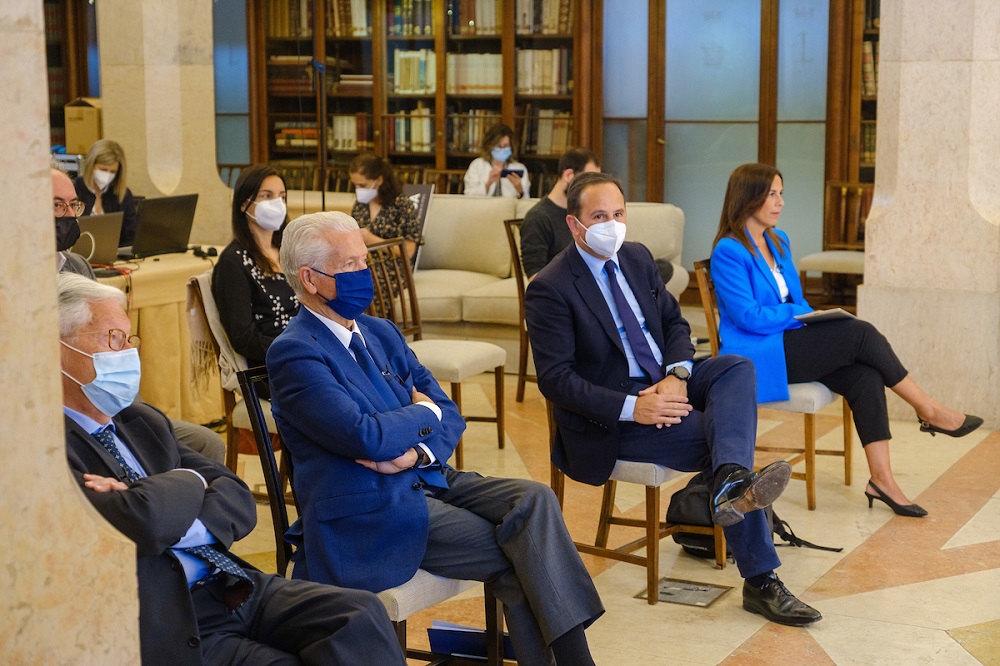 Augusto Mateus, António Saraiva, Fernando Medina, Sofia Santos - Seminário “Investimento público pós pandemia”